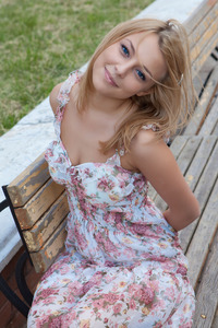 Cute Russian Blonde Nikia A In Moscow