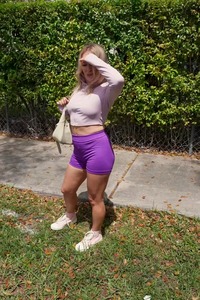 Alexandra Quintezz Blushes Would Blowjob While Outdoor Yoga Turns Passionate