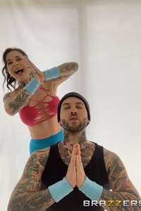 Joanna Angel Stretching Out Pre Work Out