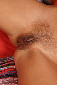 Dominikaa Blonde With Perfect Hairy Pussy
