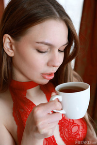 Lana Rose Baring Her Beautiful Breasts With A Sultry Pout