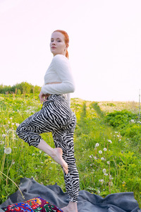 Fox Eva Enjoying A Nice Masturbation Session With Nature