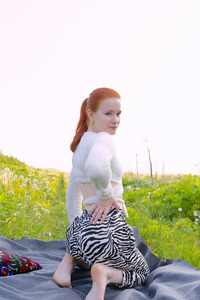 Fox Eva Enjoying A Nice Masturbation Session With Nature