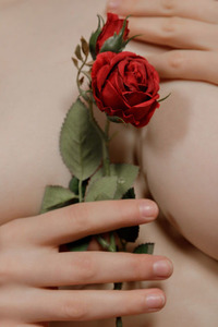 Polly Yangs Toys With Her Stiffening Nipples As She Masturbates