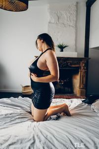 Aurelia Cute And Curvy Tattooed Latvian Brunette