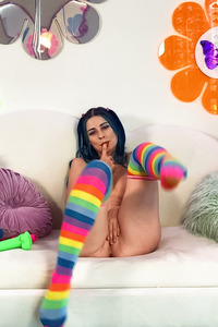 Jewelz Blu Continues To Fill Her Hole With The Dildo