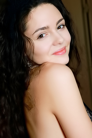 Raven Haired Beauty Bridgette Angel