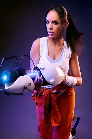 Portal: Chell A XXX Parody picture gallery