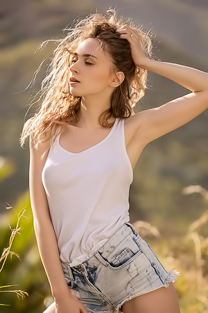 Yana West In Feeling Alive