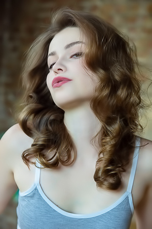 Julia Morozzi Slipping Off Her Crop Top To Reveal Lovely Small Breasts