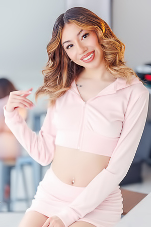 Gorgeous Smiling Girl Camila Cream