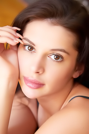 Asandra Dewy Invites You To Admire Every Delightful Detail Of Her Beautiful Body