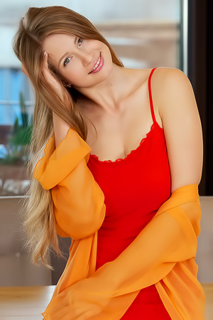 Stella Cardo Kicks Off Her High Heels And Lets Her Skimpy Outfit Slide To Her Waist