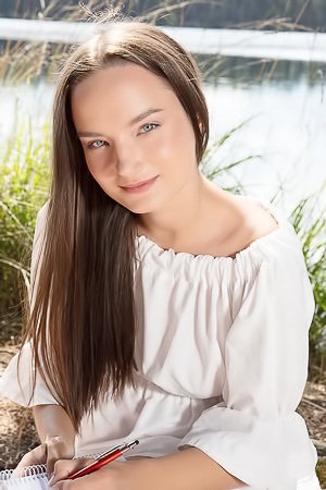 Deena Rolling Over To Flaunt Her Sexy Booty