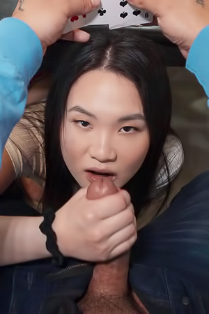 Sakura Lin Offers Intense Blowjob, Missionary And Doggystyle Action With Wet Moans