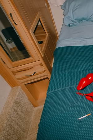 Kayci Darkos Flamingo Fantasy Turns Real Under The Camper Stars