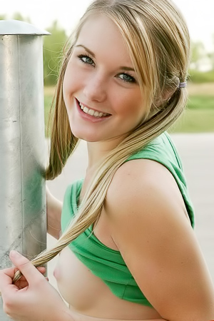 Breathtaking Jewel Pigtail Power Catches Her Breath in the Midst of Natures Whisper