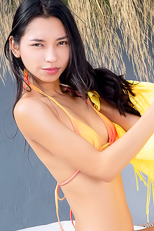 Eiza Bells Warm Naked Skin Caressed By Vibrating Toy