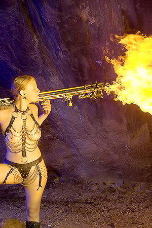 Sarah - Fire Unleashes Control Over Every Move