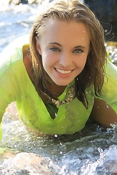 Rachel Blau Russian Vixen Naked On The Rocks 