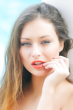 Russian Bikini Model Yaryna Teasing By The Pool